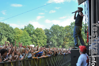 Dio (NL) & The Madd op Zomerparkfeest 2009 foto