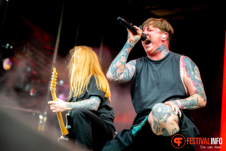 Bleed From Within op Dynamo MetalFest 2026 - Zaterdag foto