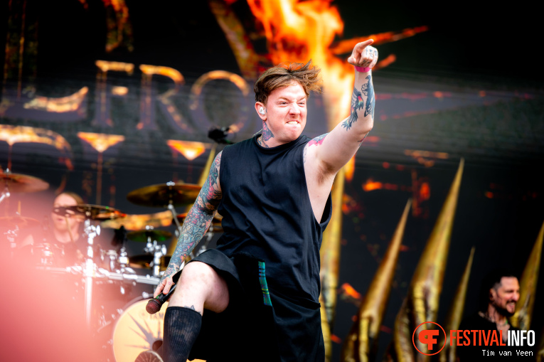Bleed From Within op Dynamo MetalFest 2026 - Zaterdag foto