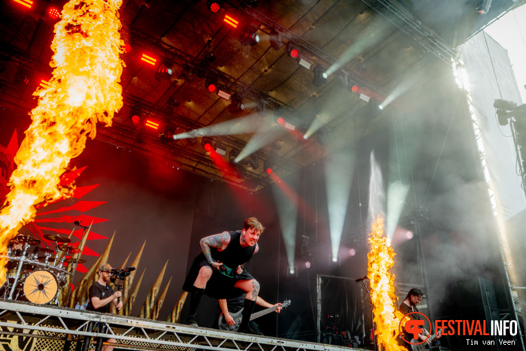 Bleed From Within op Dynamo MetalFest 2026 - Zaterdag foto