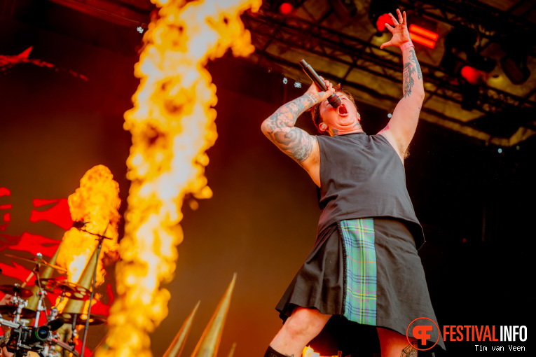 Bleed From Within op Dynamo MetalFest 2026 - Zaterdag foto