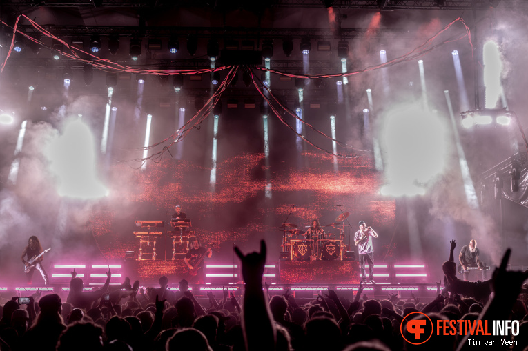 In Flames op Dynamo MetalFest 2026 - Zondag foto