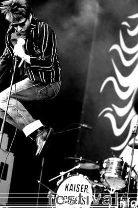 Kaiser Chiefs op Pinkpop 2005 foto
