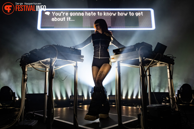 Ninajirachi op Lowlands 2026 - Zondag foto