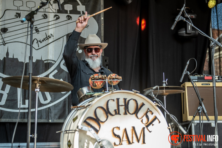 Doghouse Sam & his Magnatones op Culemborg Blues 2026 foto