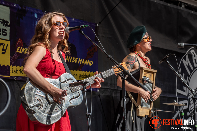 Elsie Franklin & Roni Reeds op Culemborg Blues 2026 foto