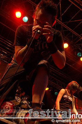 Sonic Syndicate op Geuzenpop 2009 foto