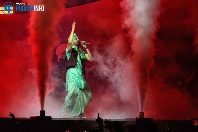 Diljit Dosanjh op Diljit Dosanjh - 07/09 - Ziggo Dome foto