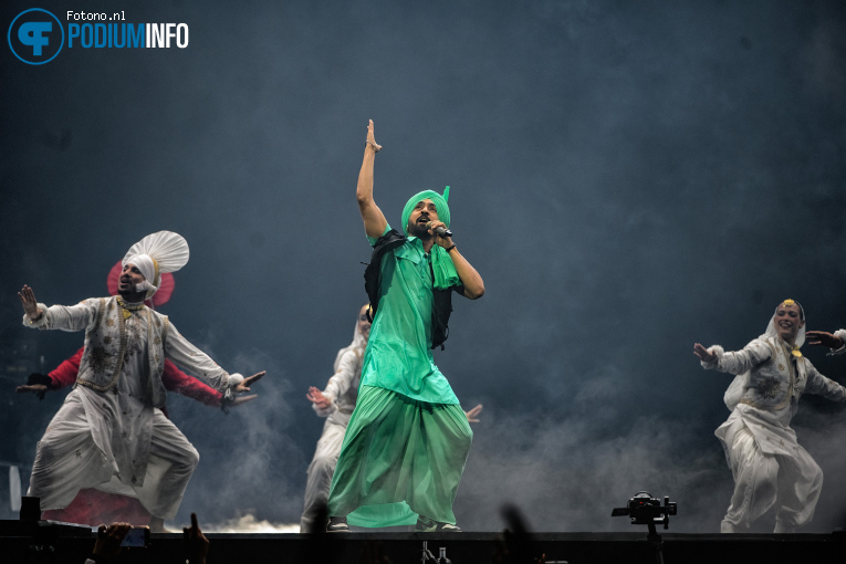 Diljit Dosanjh op Diljit Dosanjh - 07/09 - Ziggo Dome foto