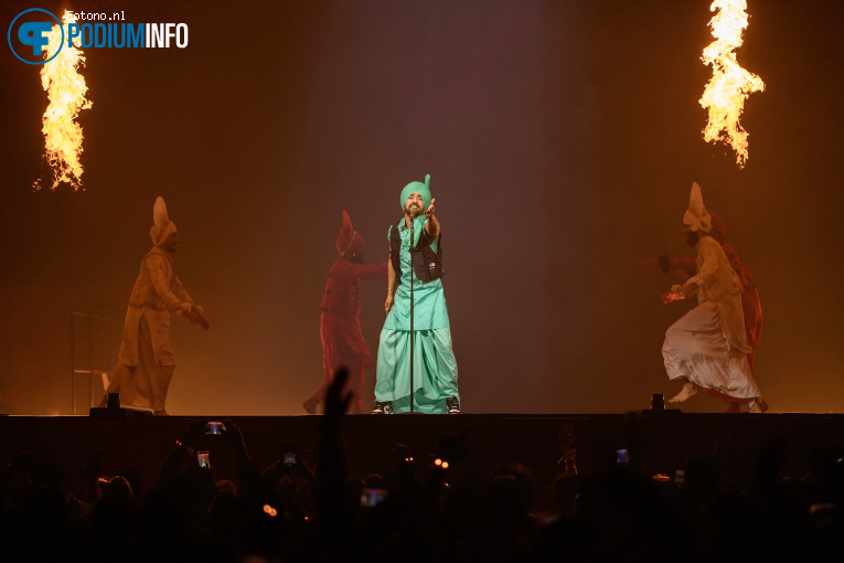Diljit Dosanjh op Diljit Dosanjh - 07/09 - Ziggo Dome foto