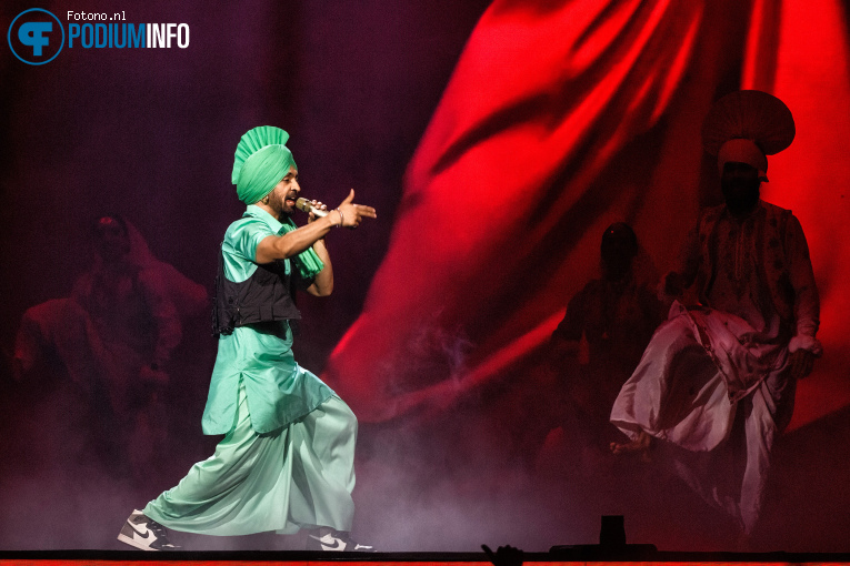 Diljit Dosanjh op Diljit Dosanjh - 07/09 - Ziggo Dome foto