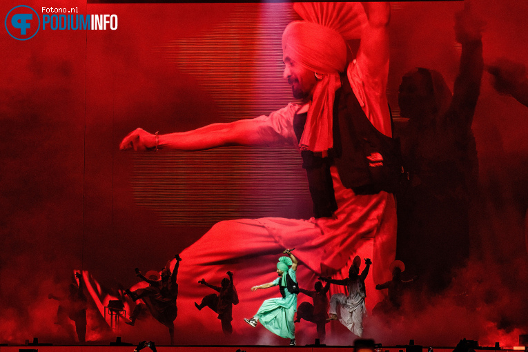 Diljit Dosanjh op Diljit Dosanjh - 07/09 - Ziggo Dome foto