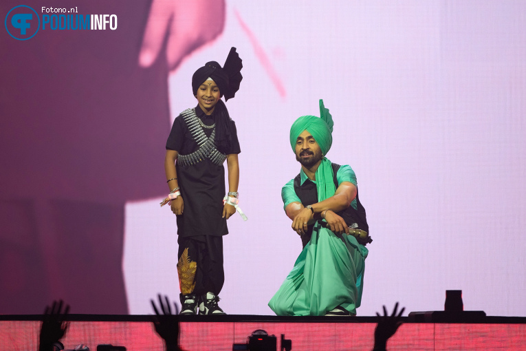 Diljit Dosanjh op Diljit Dosanjh - 07/09 - Ziggo Dome foto