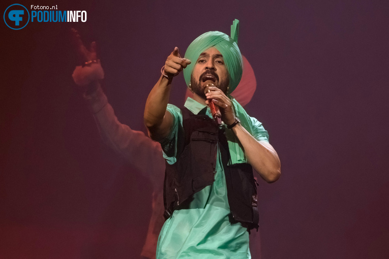 Diljit Dosanjh op Diljit Dosanjh - 07/09 - Ziggo Dome foto