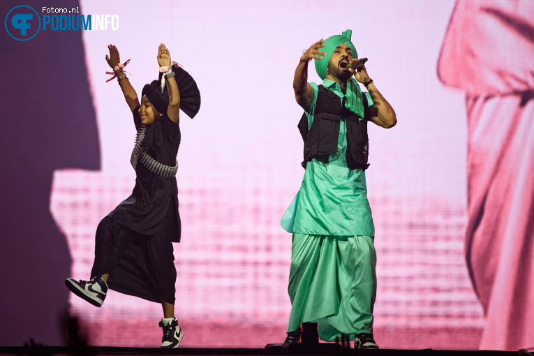 Diljit Dosanjh op Diljit Dosanjh - 07/09 - Ziggo Dome foto