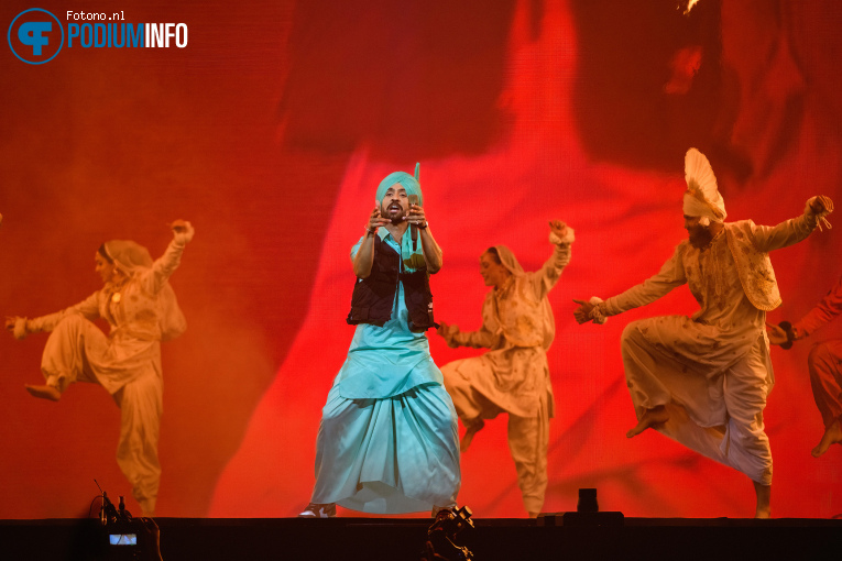 Diljit Dosanjh op Diljit Dosanjh - 07/09 - Ziggo Dome foto