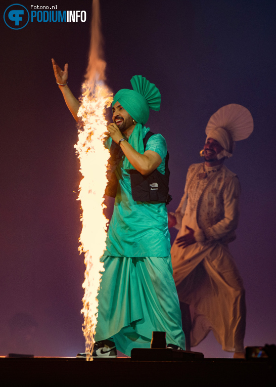 Diljit Dosanjh op Diljit Dosanjh - 07/09 - Ziggo Dome foto