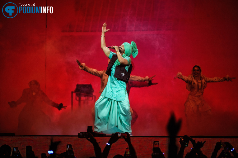 Diljit Dosanjh op Diljit Dosanjh - 07/09 - Ziggo Dome foto