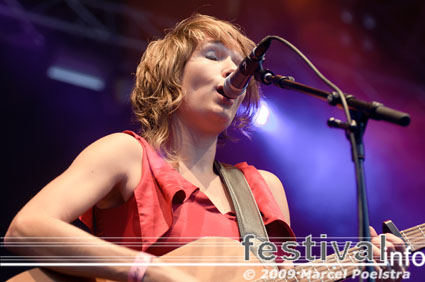 Marike Jager op Appelpop 2009 foto