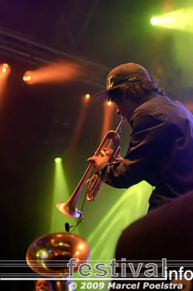 Kyteman's Hiphop Orkest op Appelpop 2009 foto
