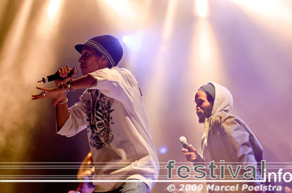 Kyteman's Hiphop Orkest op Appelpop 2009 foto