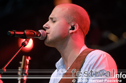 Milow op Appelpop 2009 foto