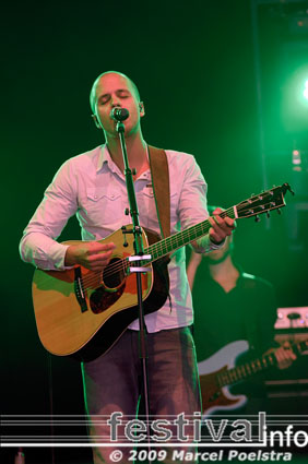 Milow op Appelpop 2009 foto