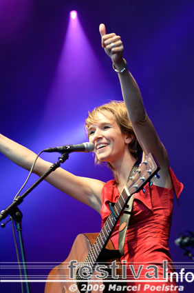 Marike Jager op Appelpop 2009 foto