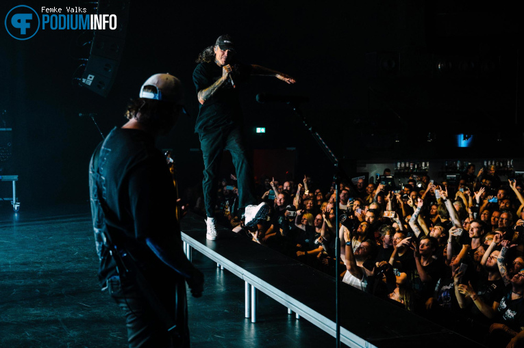 The Amity Affliction op The Amity Aflliction - 08/10 - 013 foto