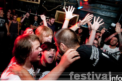 Misery Signals op Incubate 2009 foto