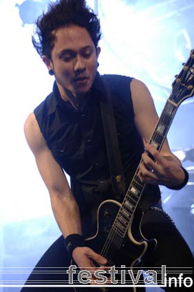 Trivium op Dynamo Open Air 2005 foto