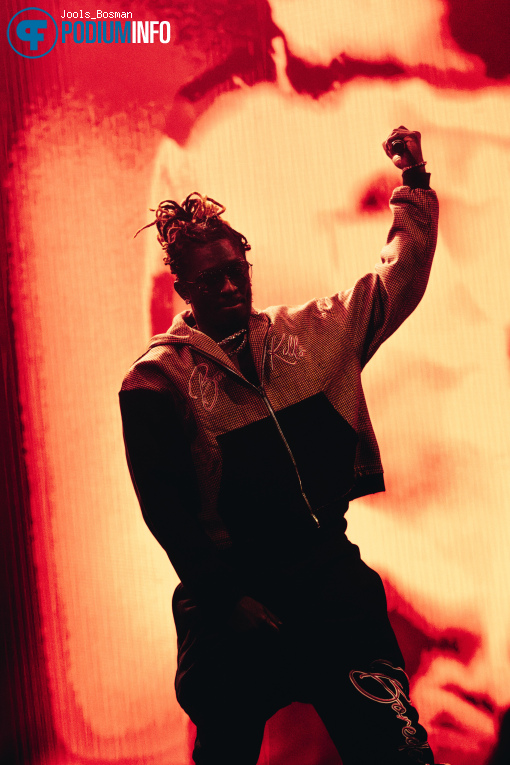 Young Thug op Young Thug - 14/10 - AFAS Live foto