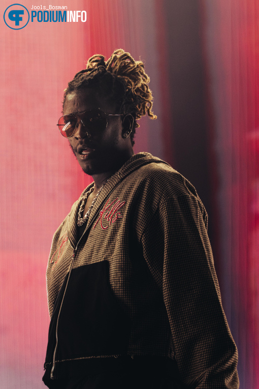Young Thug op Young Thug - 14/10 - AFAS Live foto