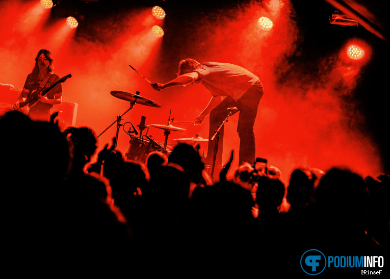 Blood Red Shoes op Blood Red Shoes - 17/10 - Tolhuistuin foto