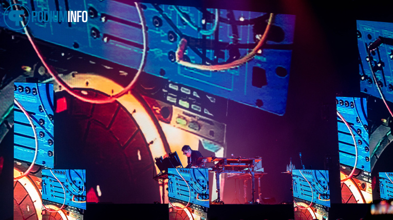 Jean-Michel Jarre op Jean-Michel Jarre - 21/10 - AFAS Live foto