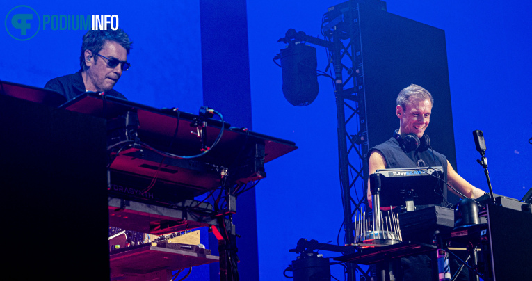 Jean-Michel Jarre op Jean-Michel Jarre - 21/10 - AFAS Live foto