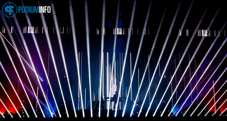 Jean-Michel Jarre op Jean-Michel Jarre - 21/10 - AFAS Live foto