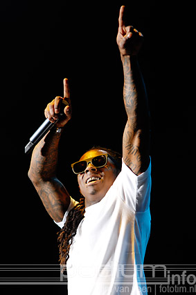 Lil Wayne op Lil Wayne - 6/10 - Heineken Music Hall foto