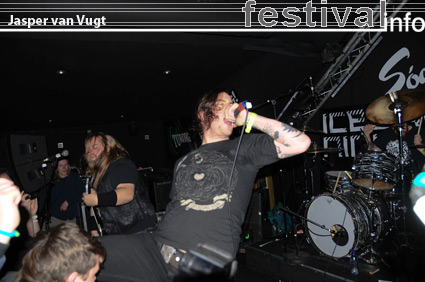 Cancer Bats op Iceland Airwaves 2009 foto