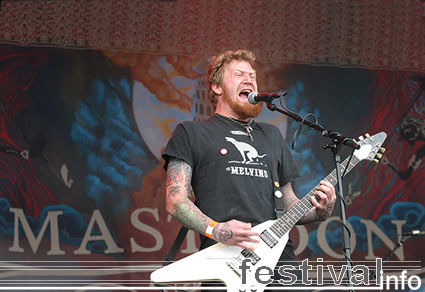 Mastodon op Waldrock 2005 foto