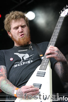 Mastodon op Waldrock 2005 foto