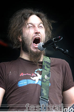 Mastodon op Waldrock 2005 foto