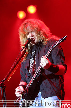 Megadeth op Waldrock 2005 foto