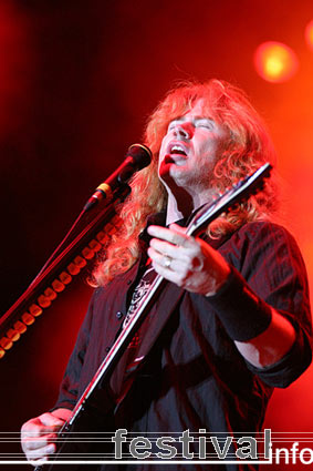 Megadeth op Waldrock 2005 foto
