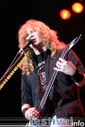 Megadeth op Waldrock 2005 foto