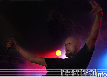 Meshuggah op Waldrock 2005 foto