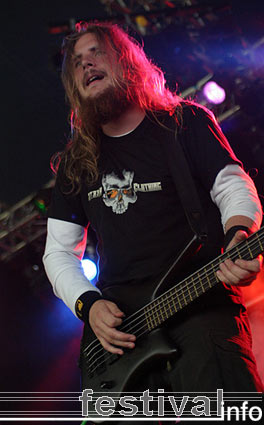 Meshuggah op Waldrock 2005 foto