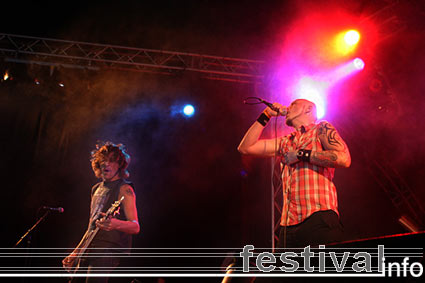 Soilwork op Waldrock 2005 foto