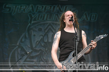 Strapping Young Lad op Waldrock 2005 foto