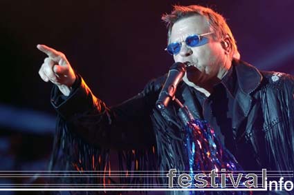 Meat Loaf op Arrow Rock 2005 foto